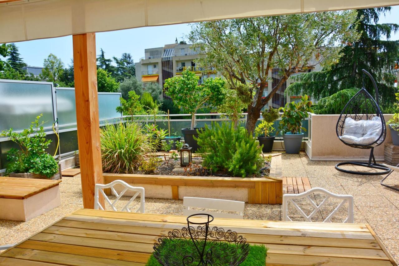 Parc D'Azur Apartment นีซ ภายนอก รูปภาพ